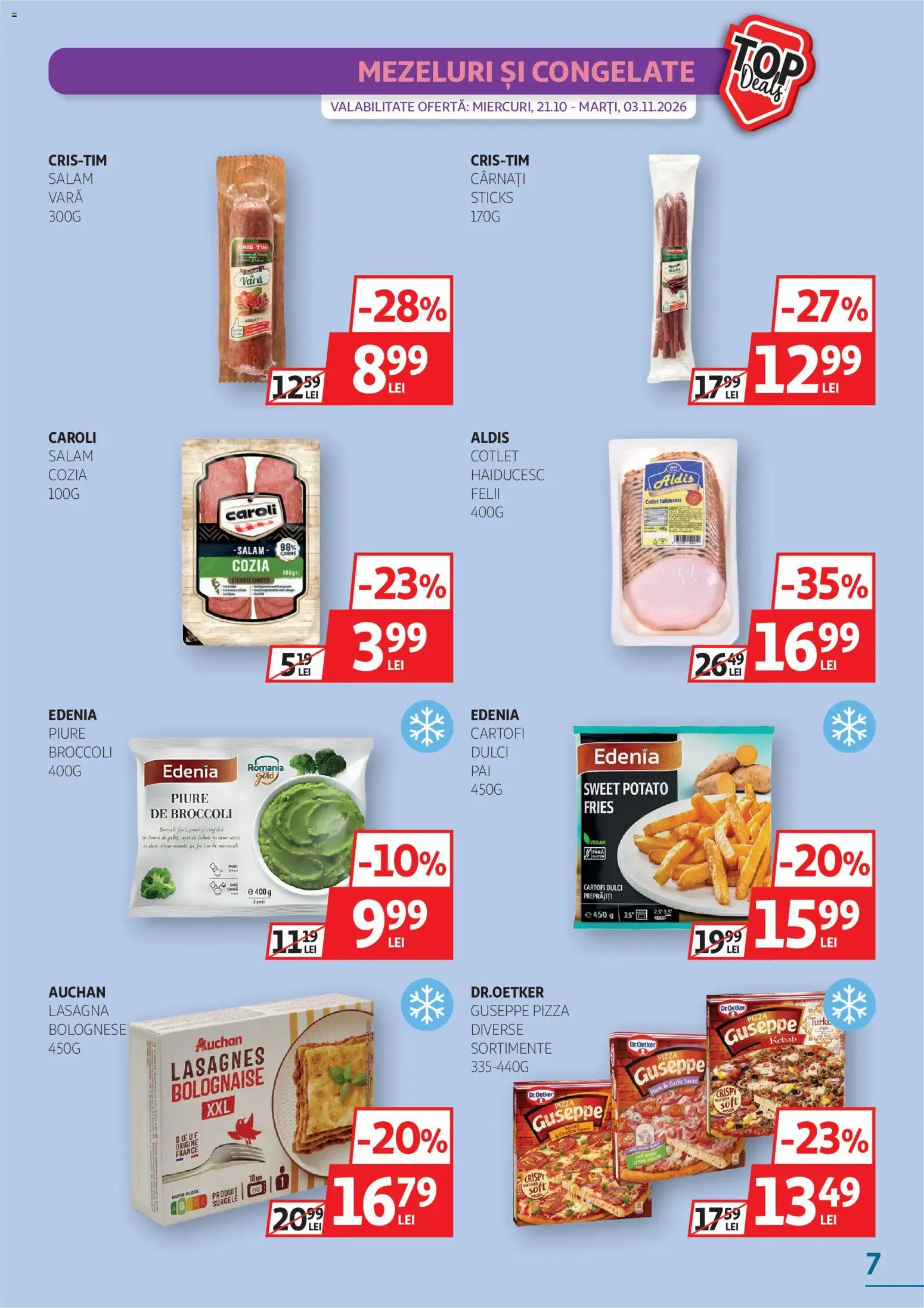 Noul catalog Auchan – valabil de la 21.10.2026 | Pagină: 7