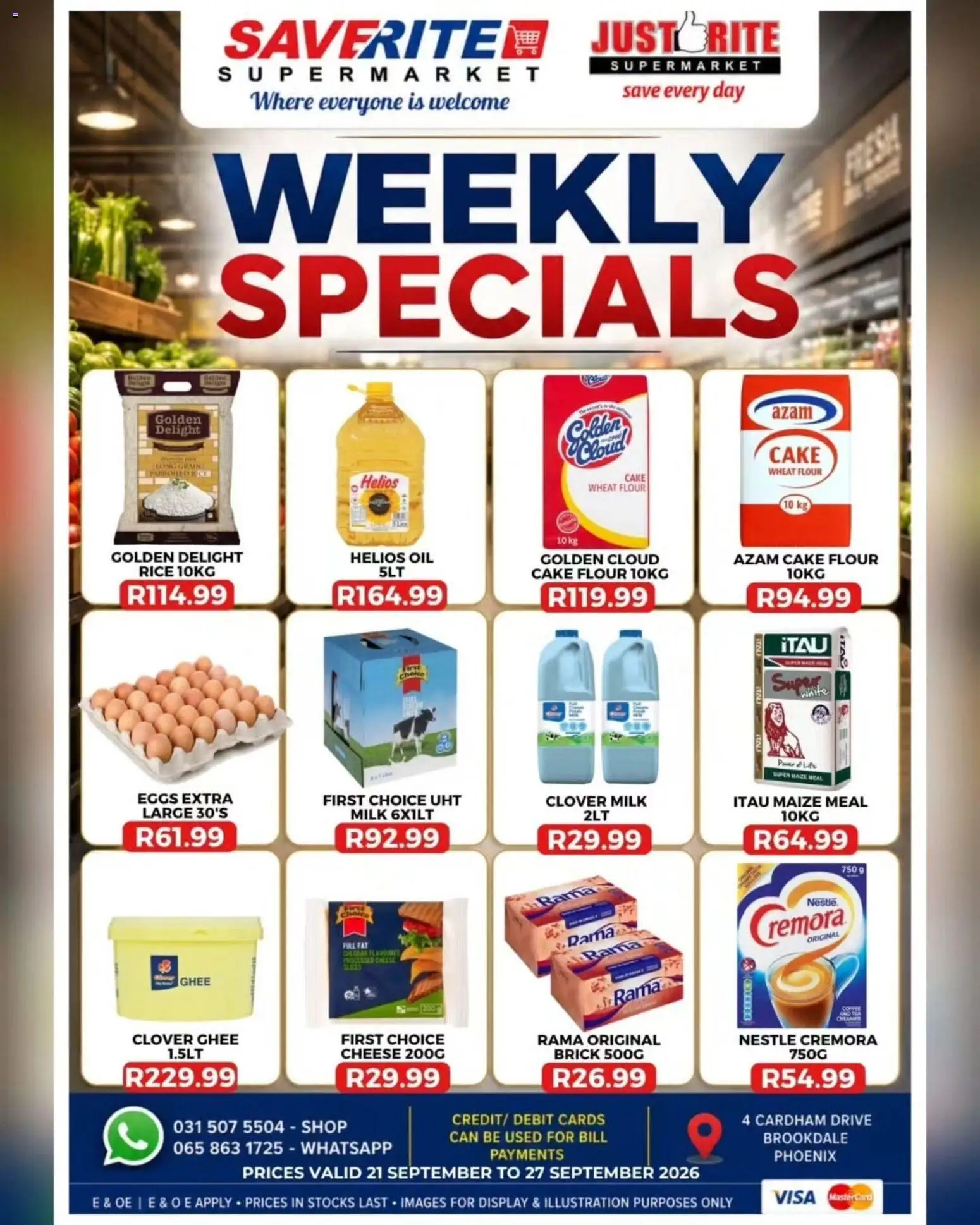 New Saverite catalogue – valid from 21/09/2026 | Page: 1