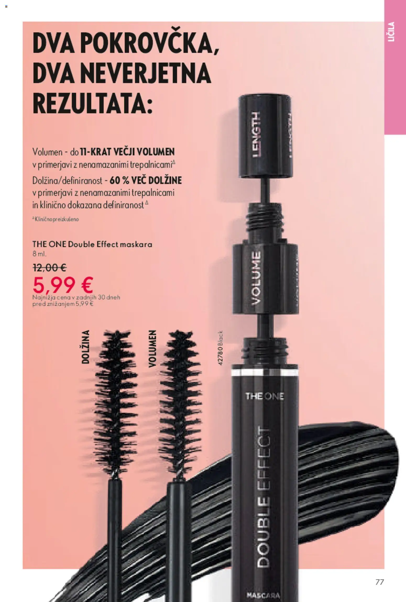 Novi Oriflame katalog ponudbe – veljaven od 13.05.2026 | Stran: 76 | Izdelki: Licila, Maskara