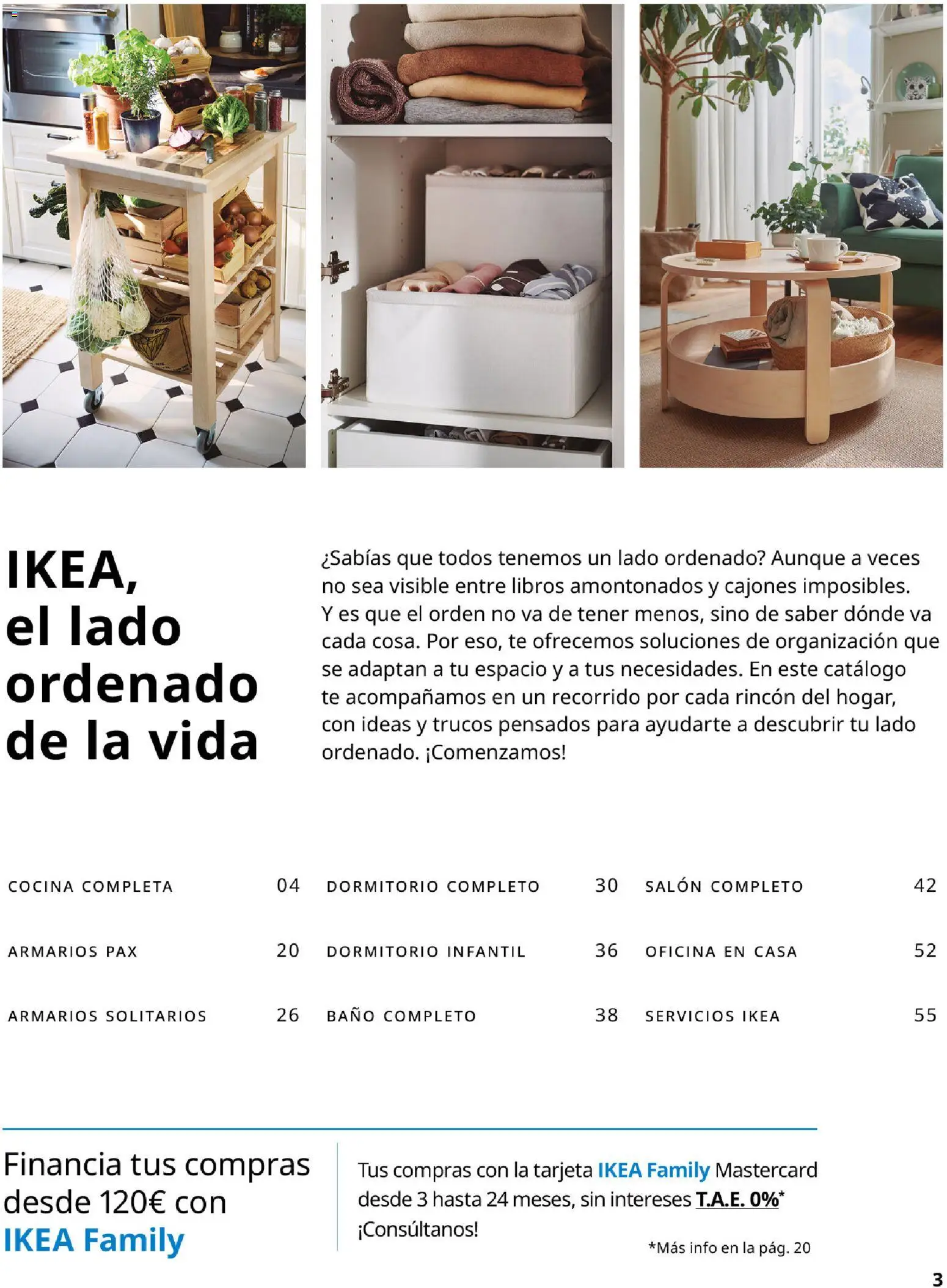 Catálogo IKEA Organización en el hogar │ válido desde el 15/01/2026 | Página: 3 | Productos: Té, Cocina, Baño