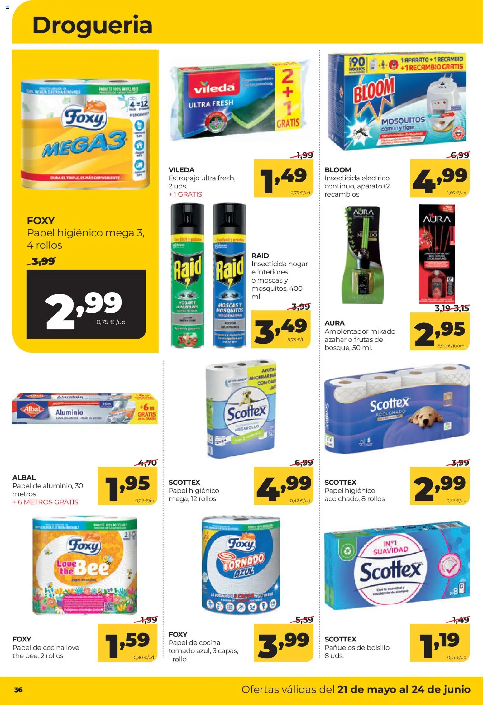 Alimerka folleto Asturias │ válido desde el 21.05.2026 | Página: 38 | Productos: Papel higienico, Cocina