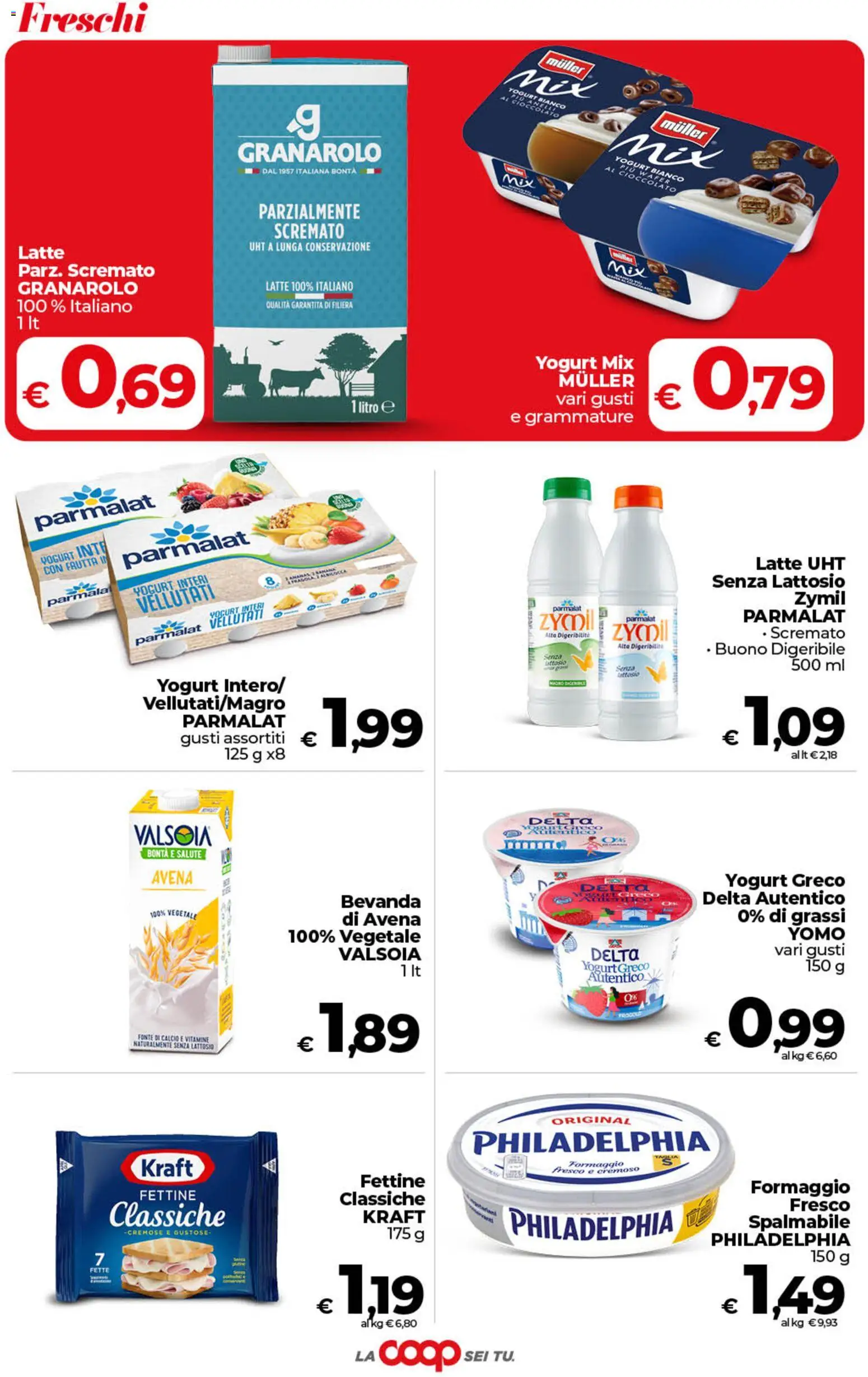 Volantino COOP del 29.05.2026 | Pagina: 13 | Prodotti: Yogurt greco, Yogurt, Frutta, Formaggio