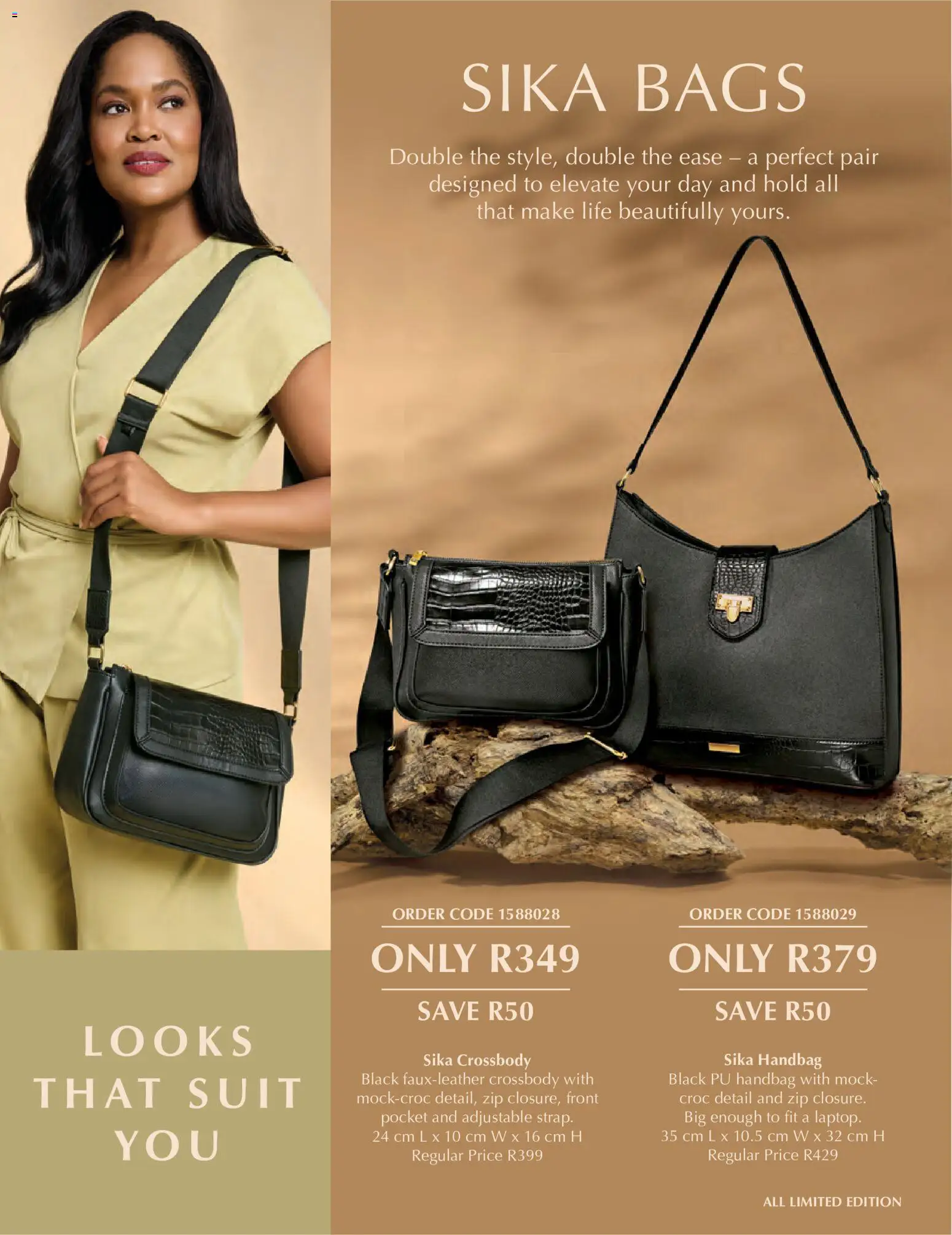 New Justine catalogue – valid from 17/07/2026 | Page: 24 | Products: Suit, Handbag