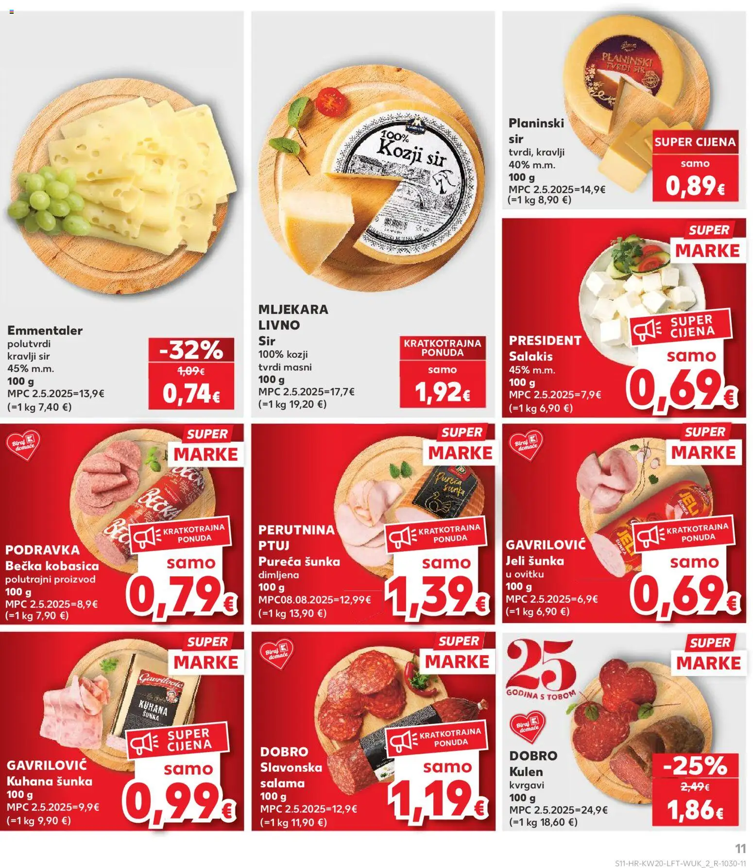 Kaufland HR akciós ujság - amely érvényes a következő dátumtól: 13.05.2026 | Oldal: 11