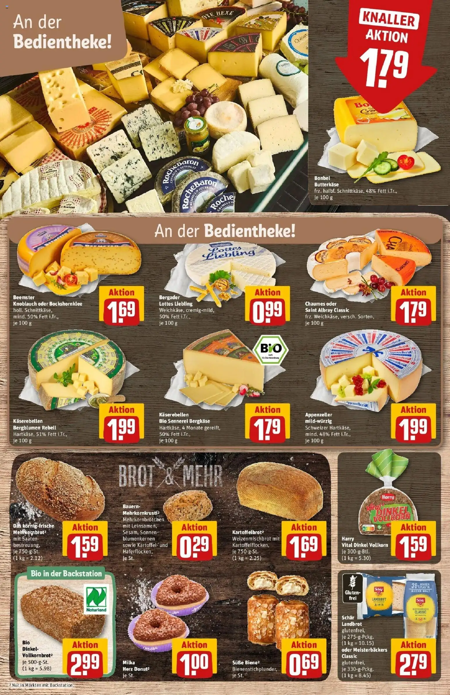 Rewe Prospekt Hamburg 50 (Altona)	 – gültig ab 10.05.2026 | Seite: 13 | Produkte: Butter, Milka, Knoblauch, Brot