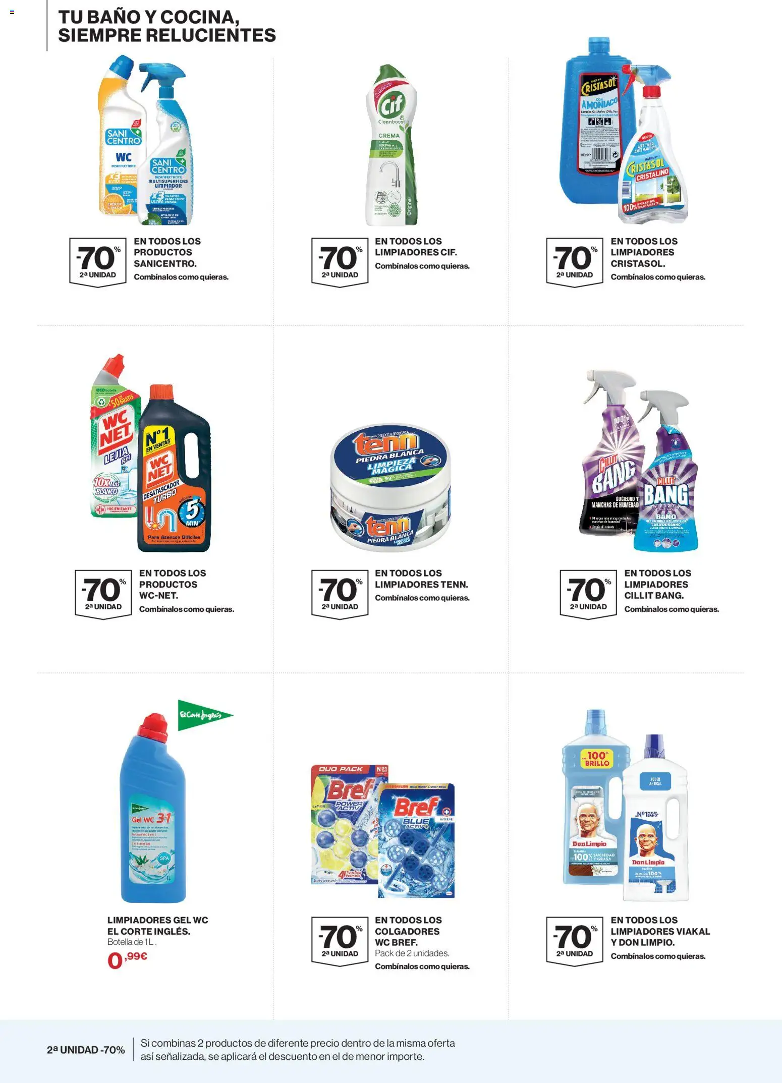 Supercor Limpieza y Cuidado del Hogar Canarias │ válido desde el 26/08/2026 | Página: 4 | Productos: Crema, Baño