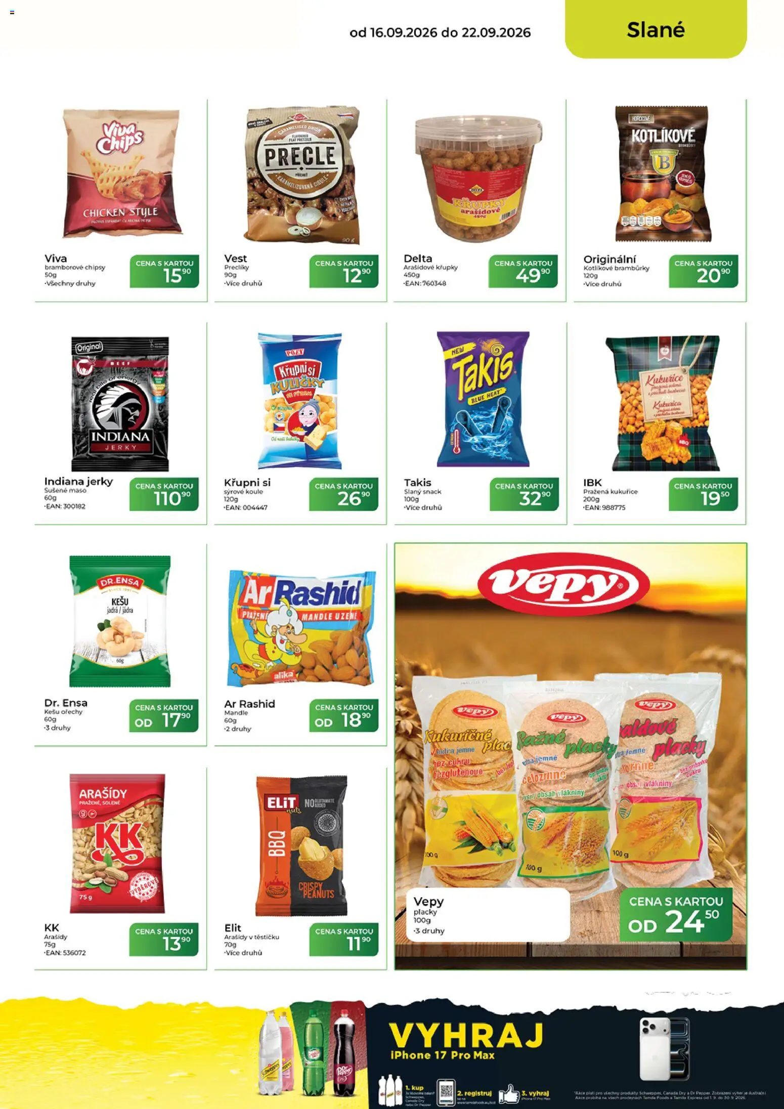 Tamda Foods leták od 16.09.2026 | Strana: 35 | Produkty: Bramburky, Sušené maso, Iphone, Křupky