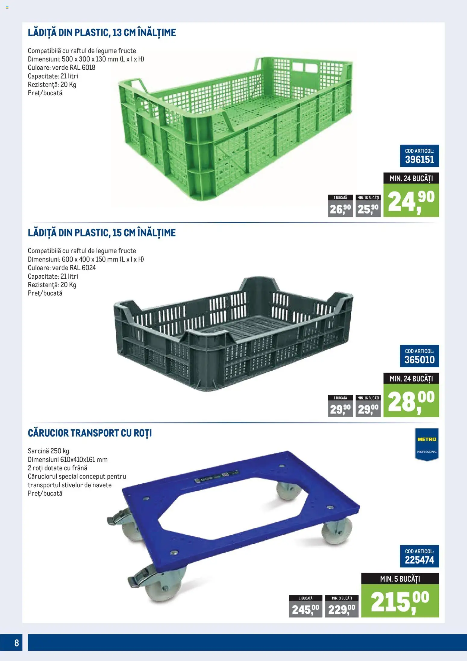 Noul catalog Metro – valabil de la 01.07.2026 | Pagină: 8 | Produse: Legume, Fructe