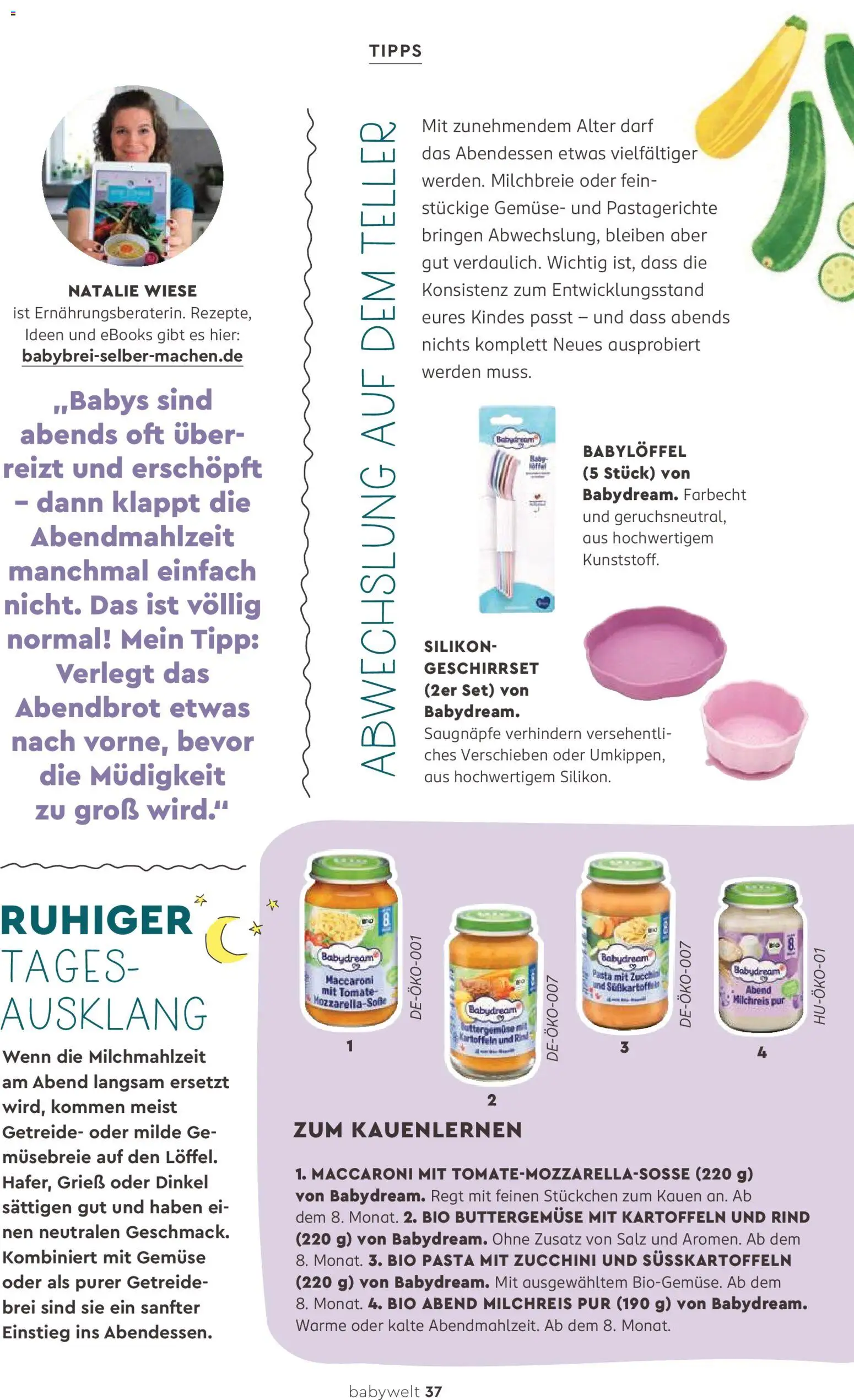 Rossmann Babywelt – gültig ab 06.06.2026 | Seite: 37 | Produkte: Mozzarella, Pudding, Kartoffeln, Getreide