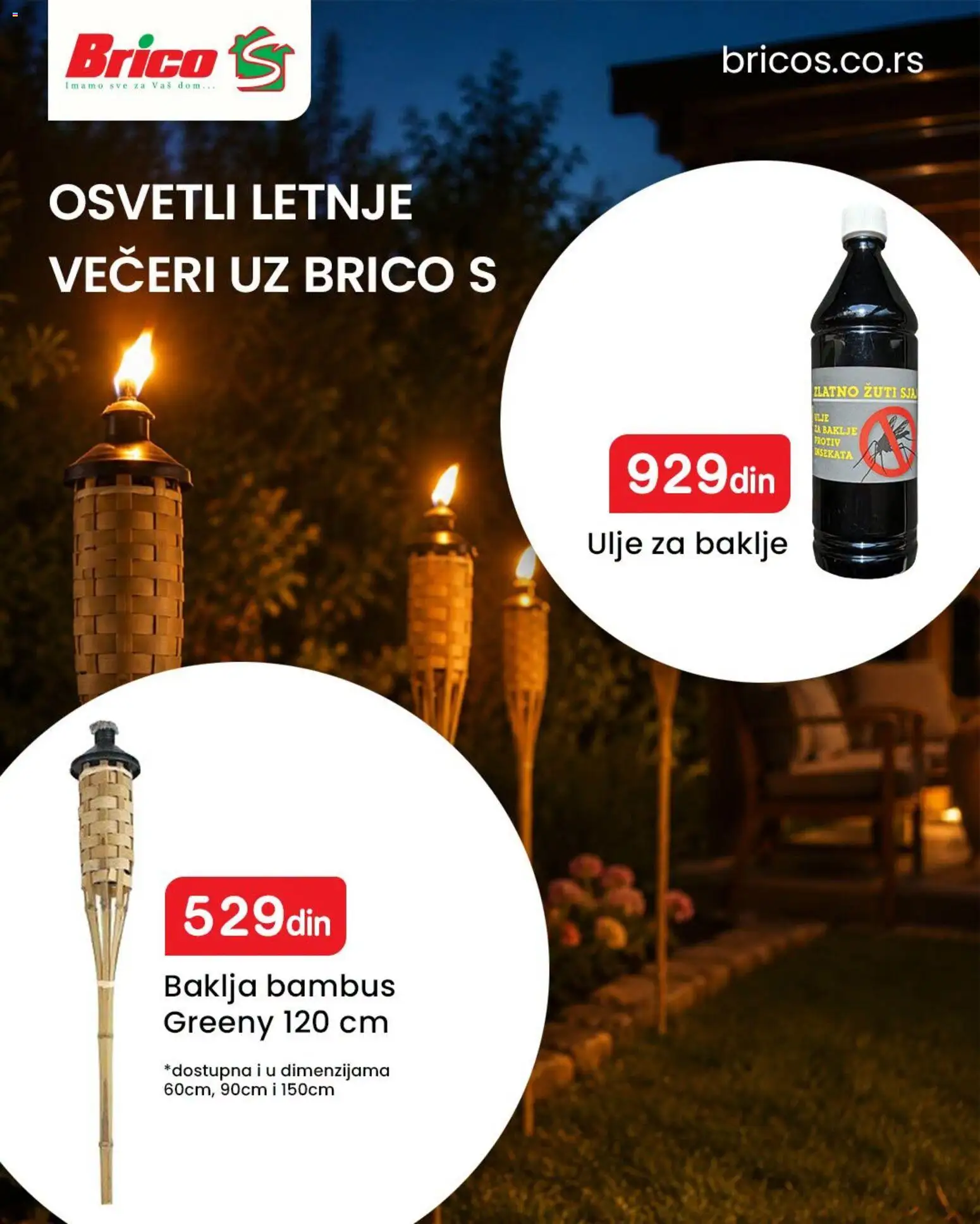 Brico S katalog - važi od 15.07.2026 | Strana: 1 | Proizvode: Ulje