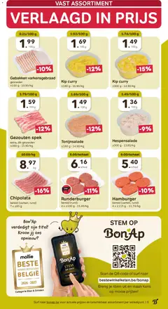 Bon Ap folder/publicité - Voorbeeld van een folder van Bon Ap, geldig van 22/07/2026 | Pagina: 9