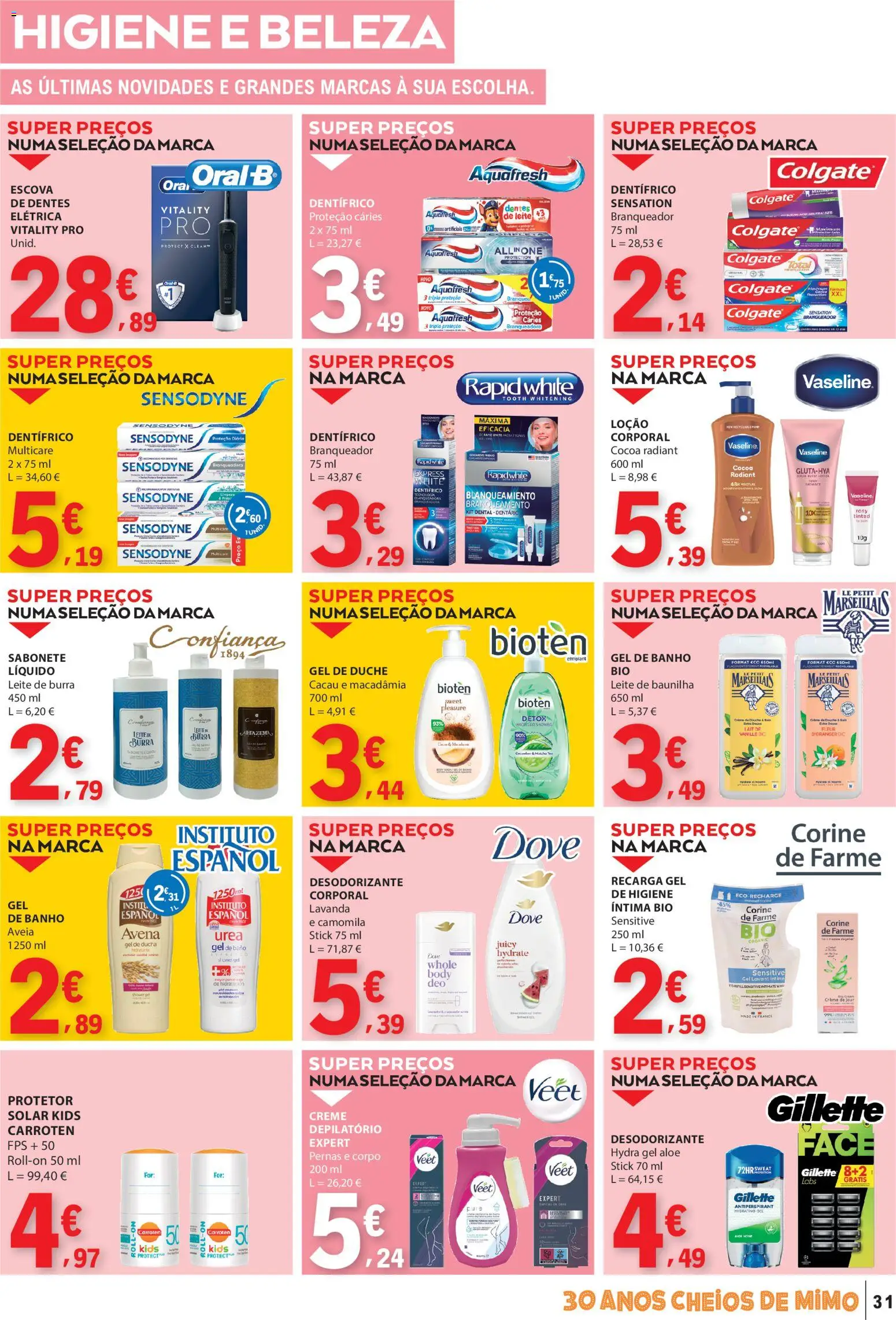 E.Leclerc folheto │ válido de 03/09/2026 | Página: 31 | Produtos: Cacau, Gel de banho, Desodorizante, Creme