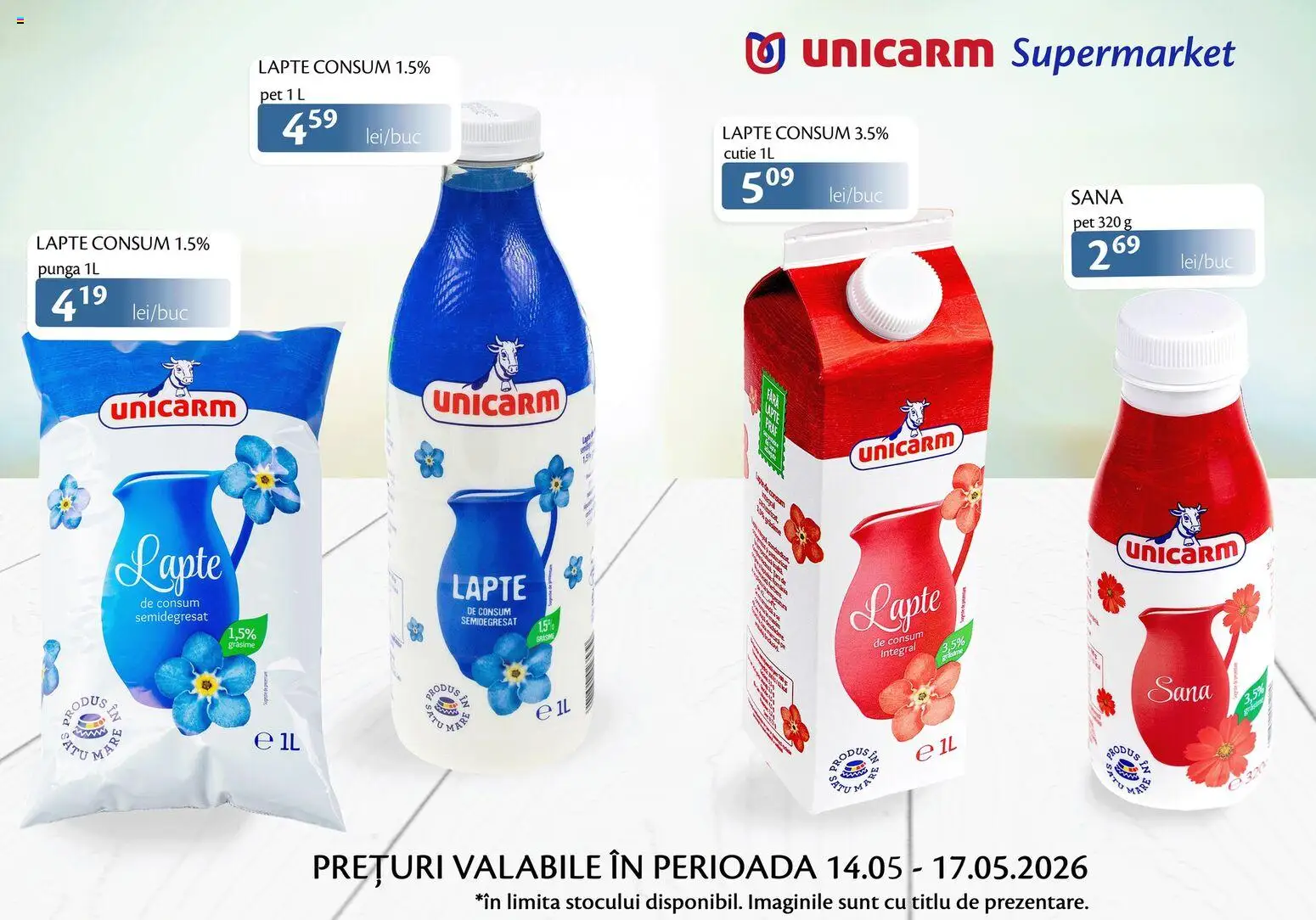 Noul catalog Unicarm – valabil de la 14.05.2026 | Pagină: 1