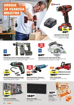 OBI katalog akcije – veljaven od 01.10.2026 | Stran: 20 | Izdelki: Baterija, Omara, Brusilnik, Kladivo