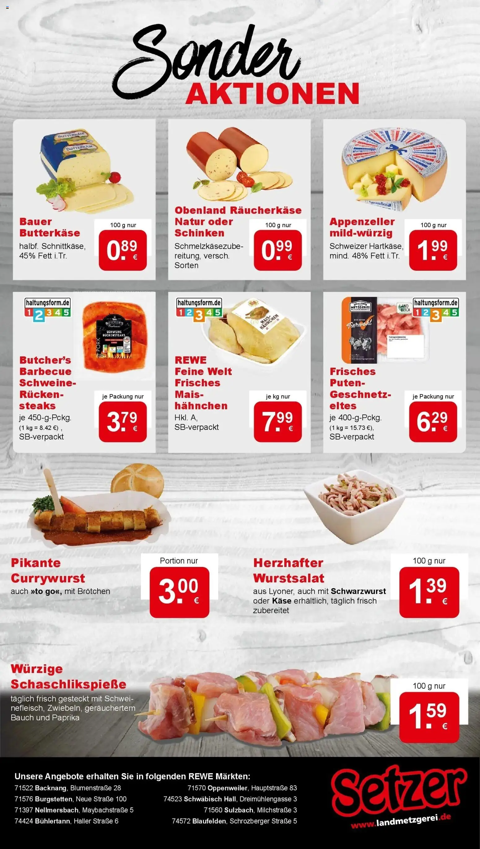 REWE Prospekt ab 07.09.2026 zum Blättern » Angebote | Seite: 9 | Produkte: Hahnchen, Käse, Paprika, Schinken