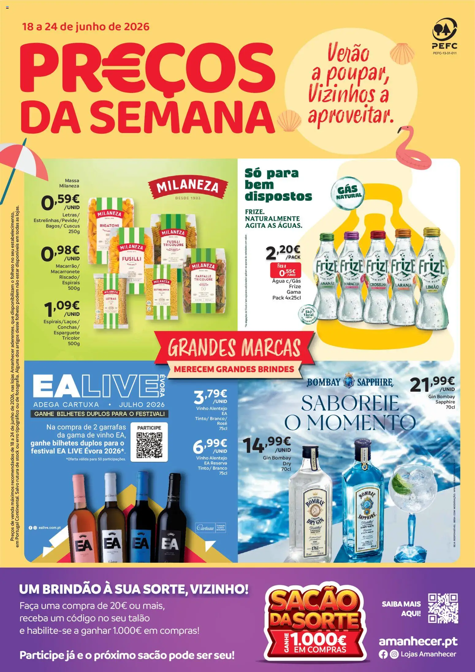 Amanhecer folheto │ válido de 18.06.2026 | Página: 1