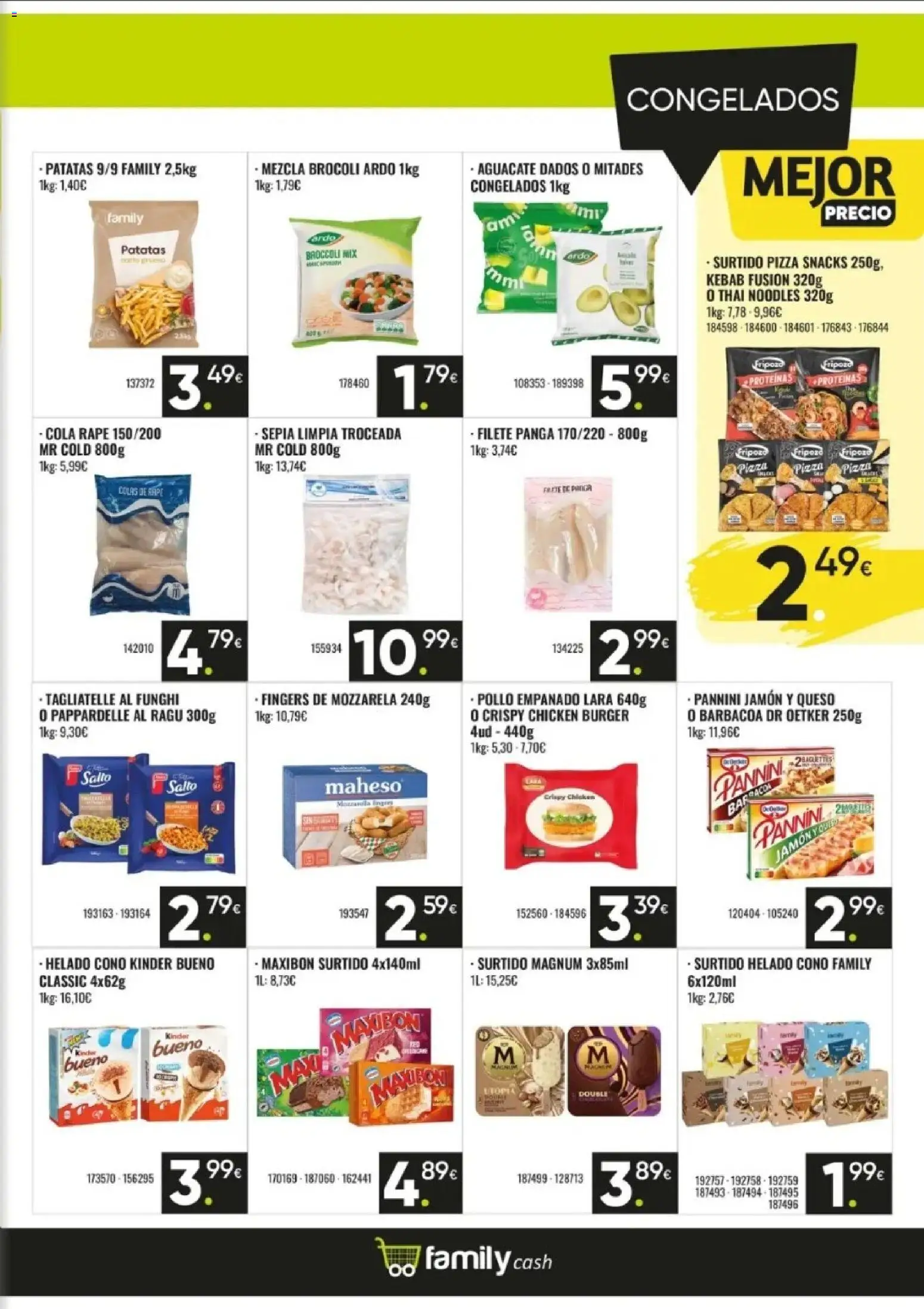 Family Cash folleto │ válido desde el 07/09/2026 | Página: 7 | Productos: Aguacate, Pizza, Magnum, Patatas