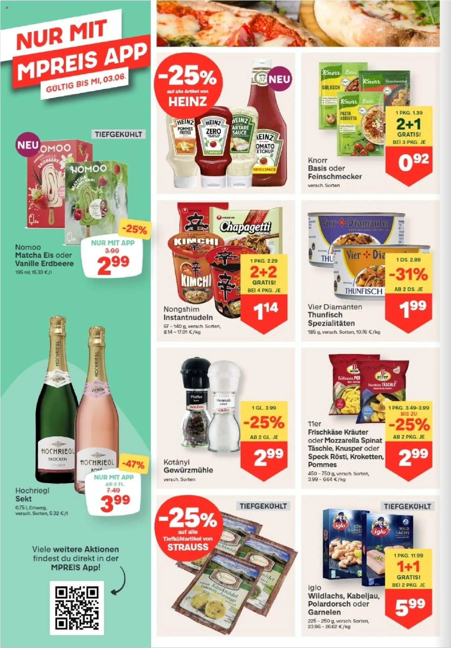 MPREIS Dellach im Drautal gültig ab 28.05.2026 | Seite: 8 | Produkte: Pasta, Eis, Pfeffer