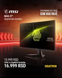 Gigatron katalog - pregled Gigatron kataloga - važi od 08.06.2026 | Strana: 8 | Proizvode: Monitor