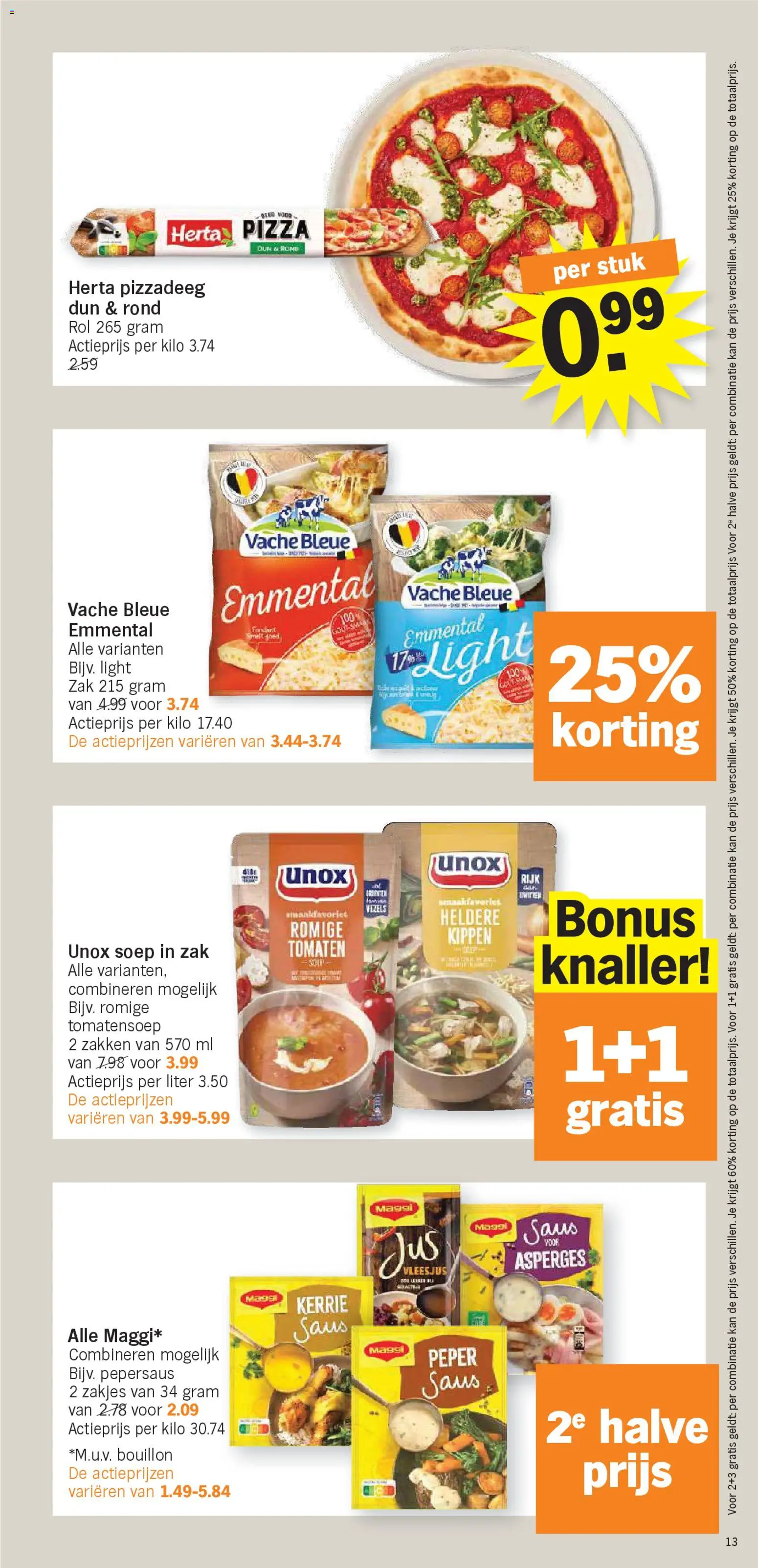 {H1} | Pagina: 13 | Producten: Tomaten, Zak, Peper, Asperges