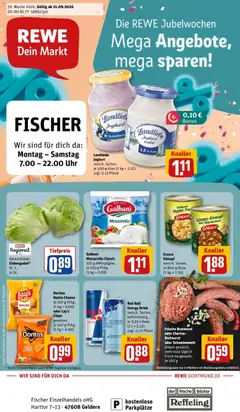 Rewe Prospekt Geldern ab 21.09.2026 gültig