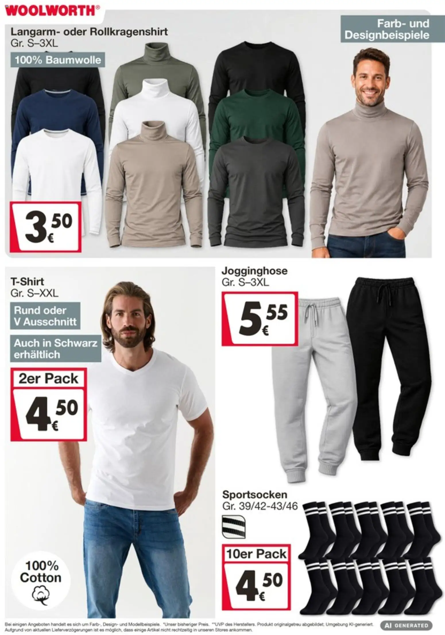 Woolworth Prospekt – gültig ab 04.09.2026 | Seite: 8 | Produkte: Jogginghose