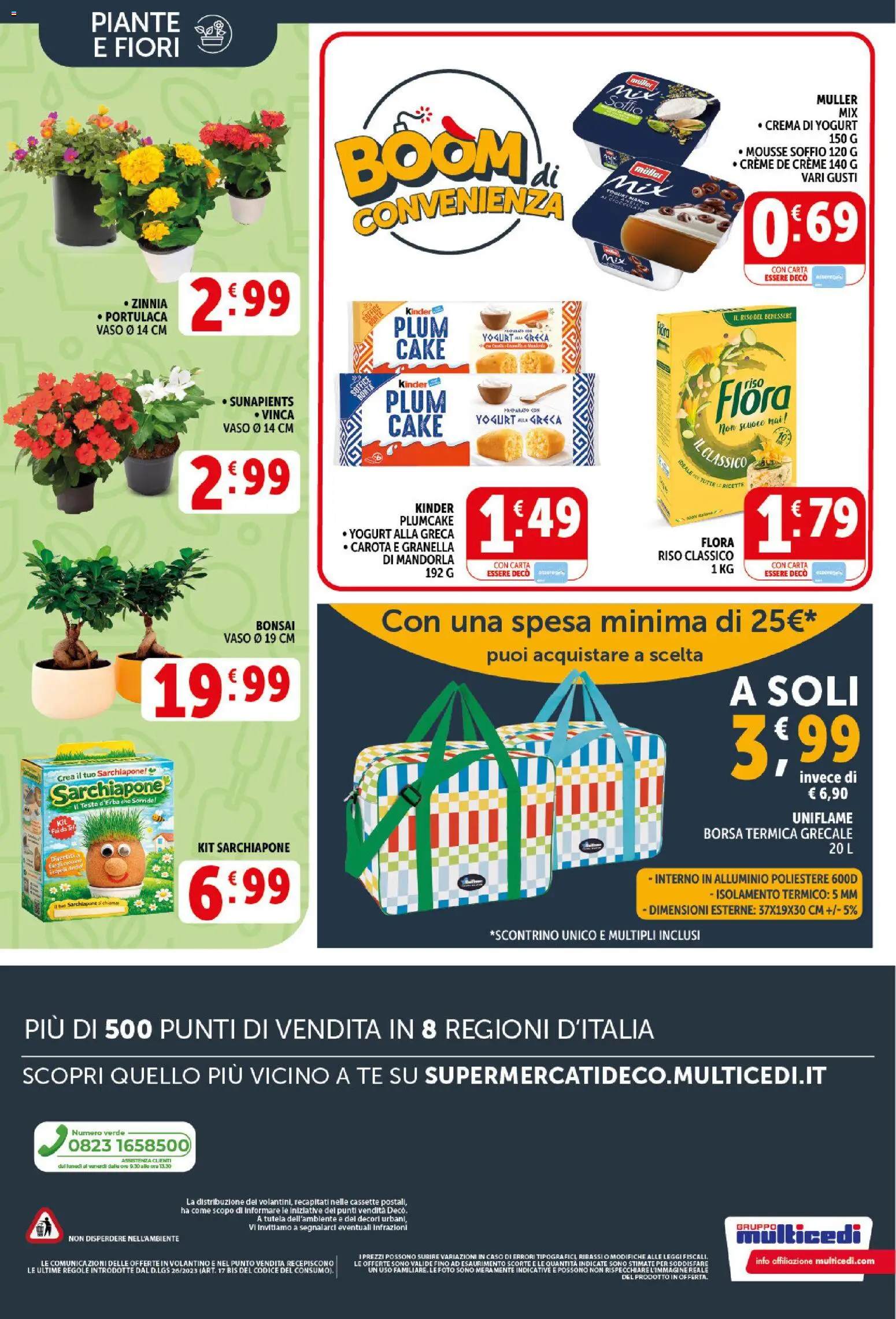 Volantino Decò del 20.05.2026 | Pagina: 20 | Prodotti: Yogurt, Tè, Carota, Borsa