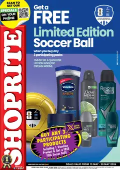 Shoprite specials catalogue – valid from 15.05.2026