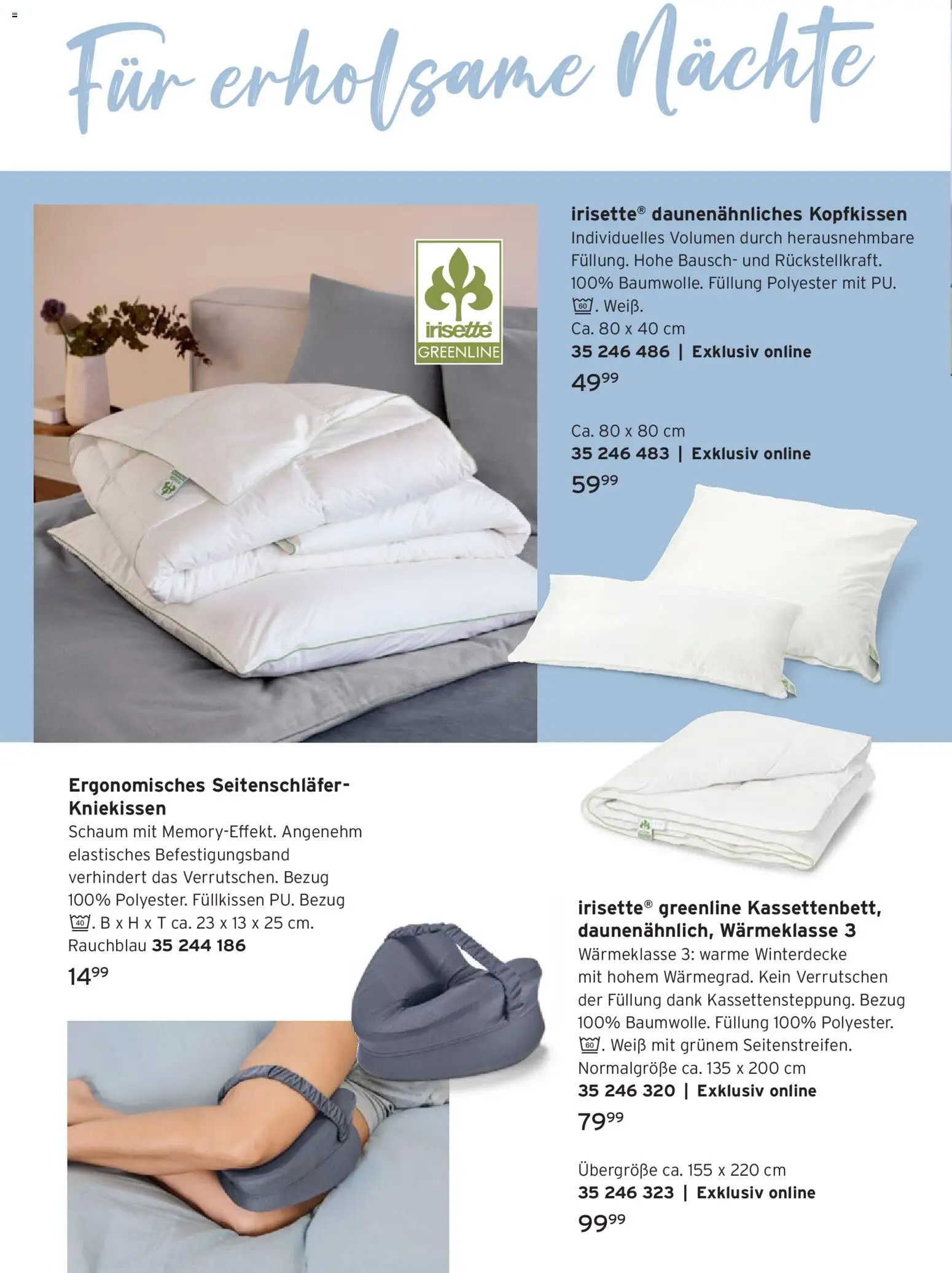 Prospekt Tchibo Einkuscheln – gültig ab 07.10.2026 | Seite: 30 | Produkte: Kopfkissen