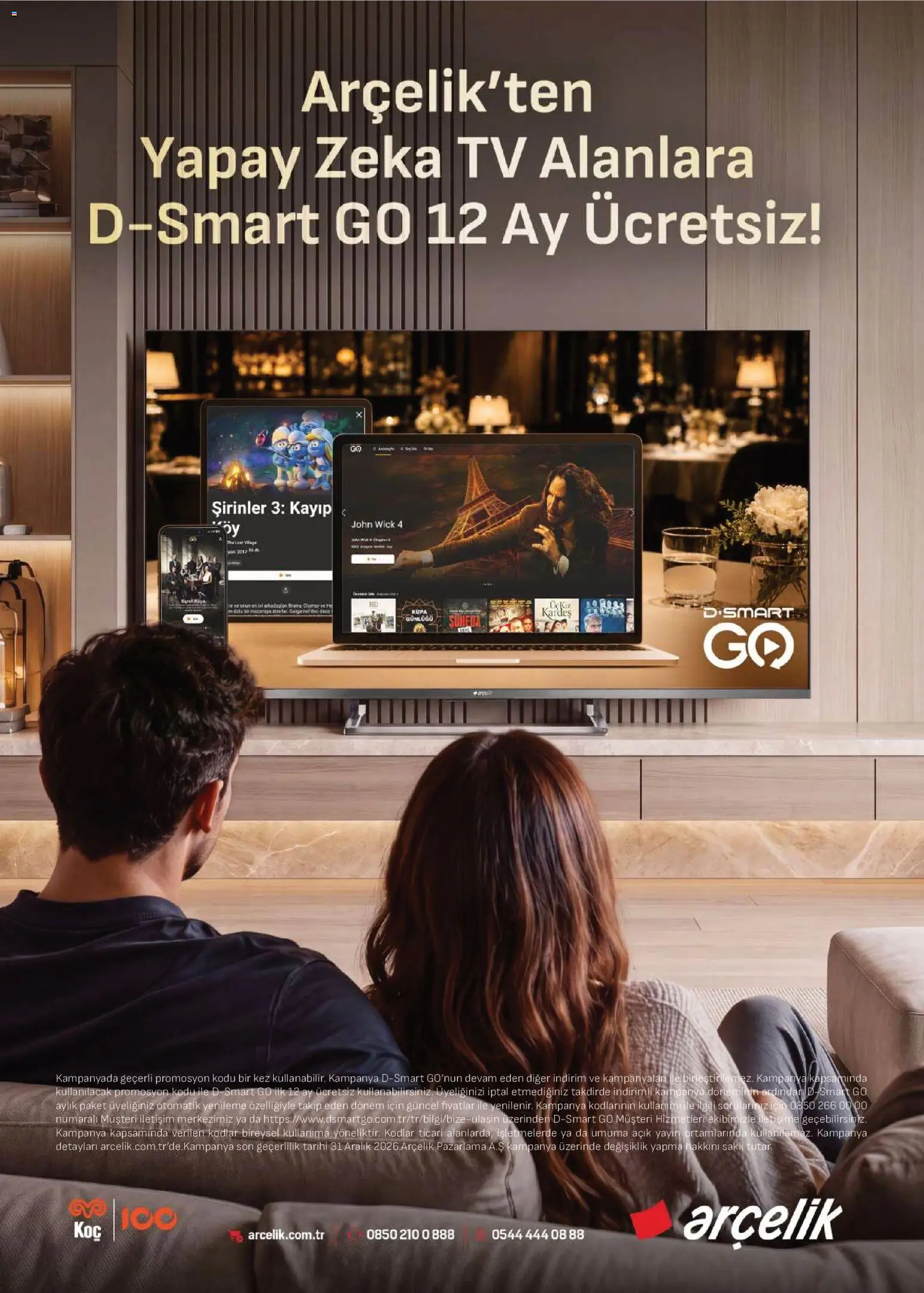 Arçelik Katalog - 01 Eylül 2026 tarihinden itibaren geçerlidir | Sayfa: 91 | Ürünler: TV