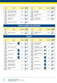 Metro leták platný od 25.06.2025 | Strana: 28 | Produkty: Feferónky, Omáčka, Treska, Pesto