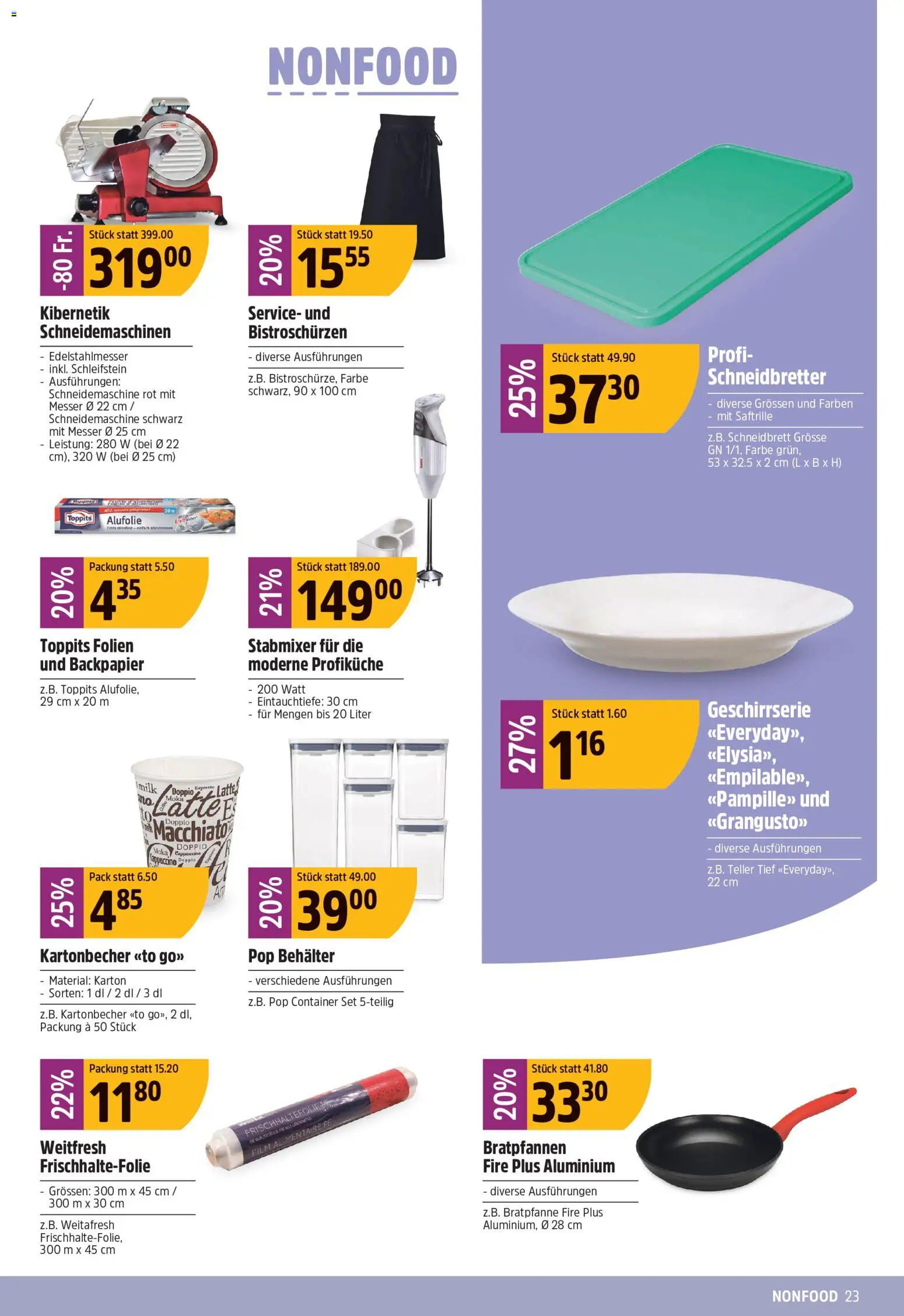 TopCC aktionen – gültig ab 27.07.2026 | Seite: 23 | Produkte: Stabmixer