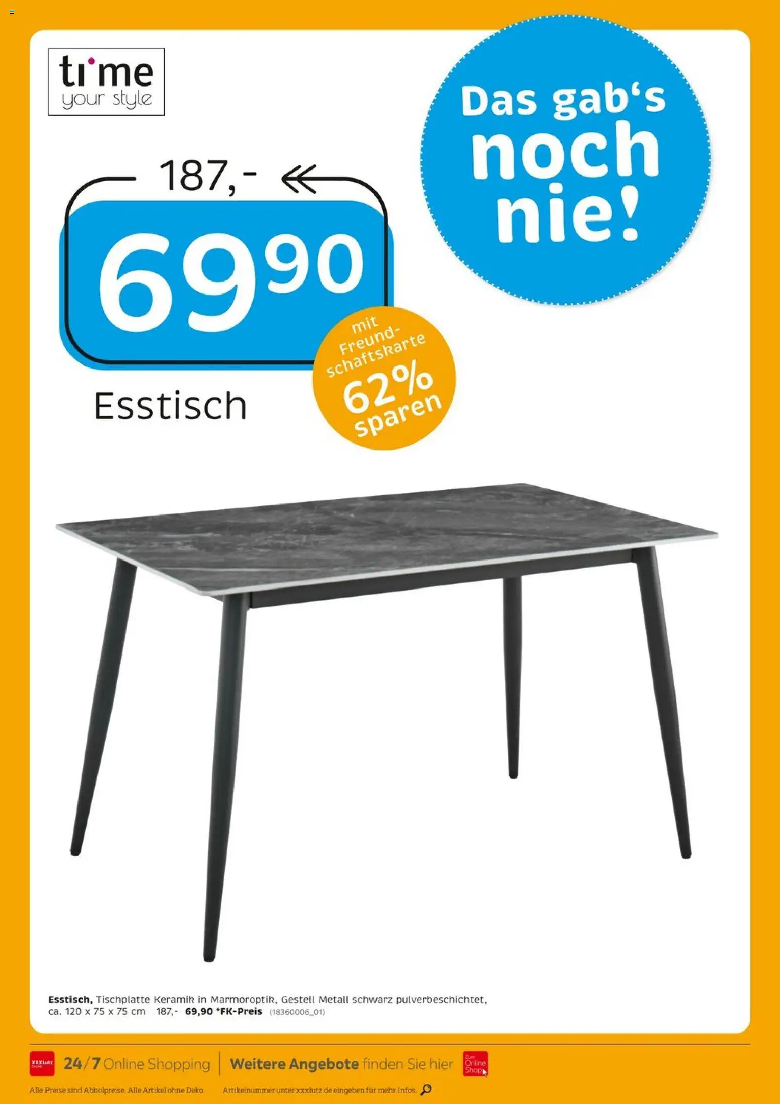 XXXLutz Junges Wohnen – gültig ab 10.06.2026 | Seite: 6 | Produkte: Esstisch