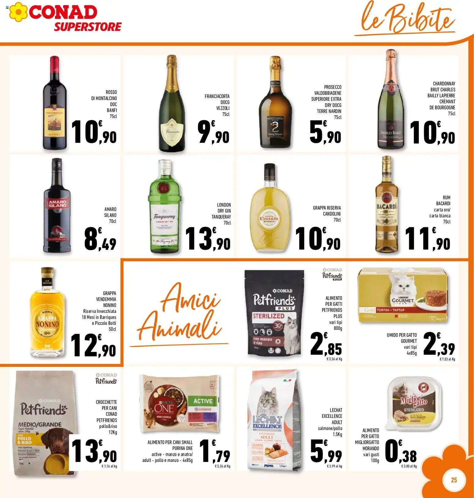 Volantino Conad del 20.05.2026 | Pagina: 25 | Prodotti: Riso, Manzo, Gin, Rum