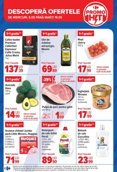 Ofertele Carrefour valabile de la 06.05.2026 | Pagină: 6 | Produse: Pomelo, Detergent, Avocado, Scutece