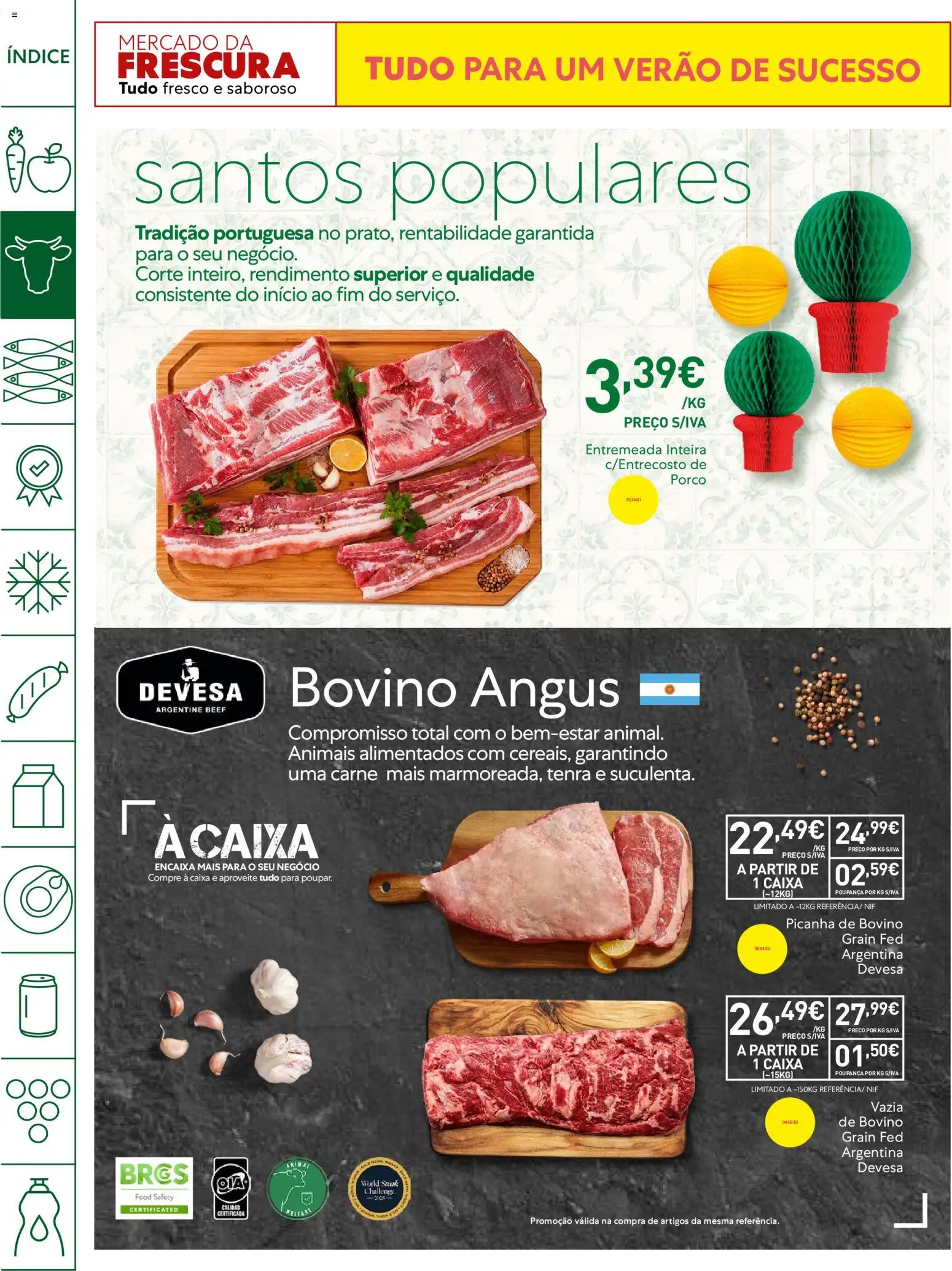 Recheio Horeca │ válido de 16.06.2026 | Página: 4 | Produtos: Caixa, Carne