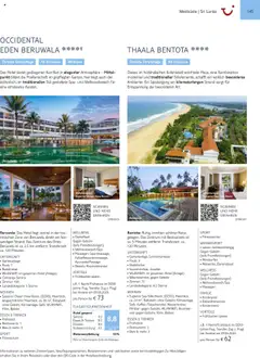 TUI Prospekt  Asien, Afrika, Orient & Indischer Ozean 2025/26 	 ab 01.11.2025 gültig | Seite: 145 | Produkte: Babybett