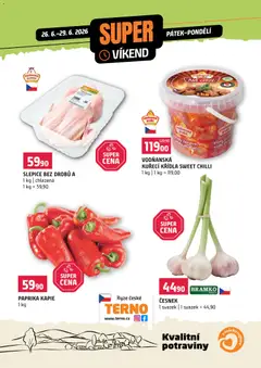 Náhled letáku Terno leták - Super víkend od 26.06.2026
