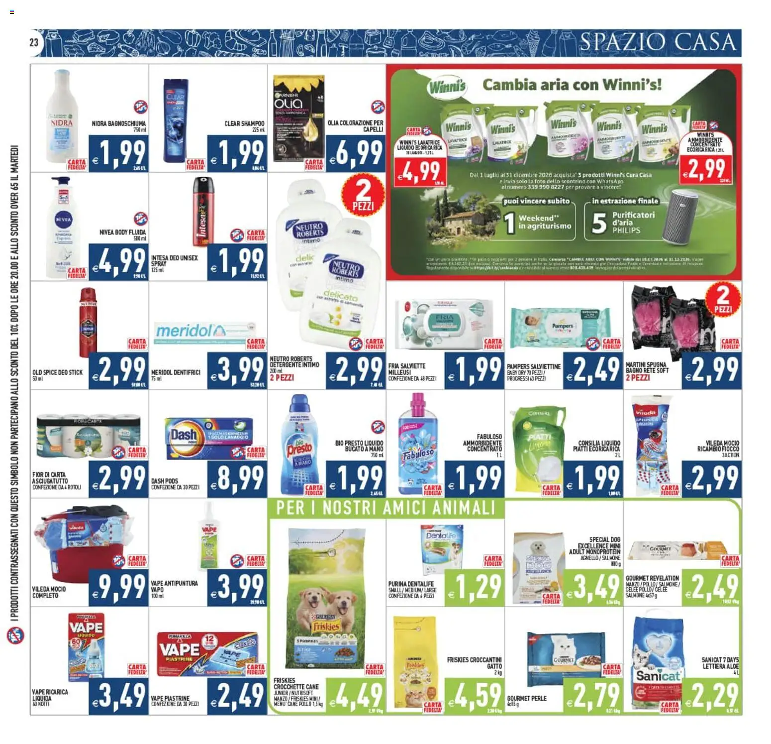 Volantino PIM Supermercati del 31/07/2026 | Pagina: 23