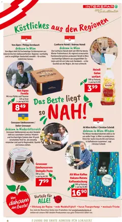 Interspar 5 Jahre am Schottentor ab 21.05.2026 gültig | Seite: 4 | Produkte: Pfeffer, Kaffee