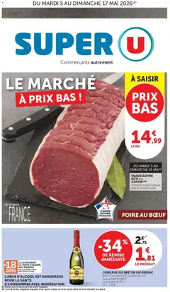 Super U - Prévisualisation de Super U - Jour de Marché valide à partir de 05.05.2026