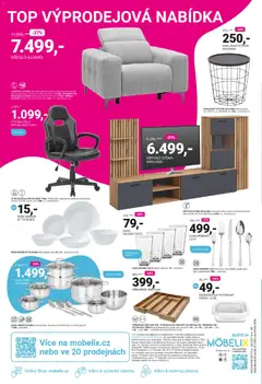 Náhled letáku Möbelix leták od 06.07.2026 | Strana: 8 | Produkty: Podložka do zásuvky, Nábytek, Obývací stěna, Židle
