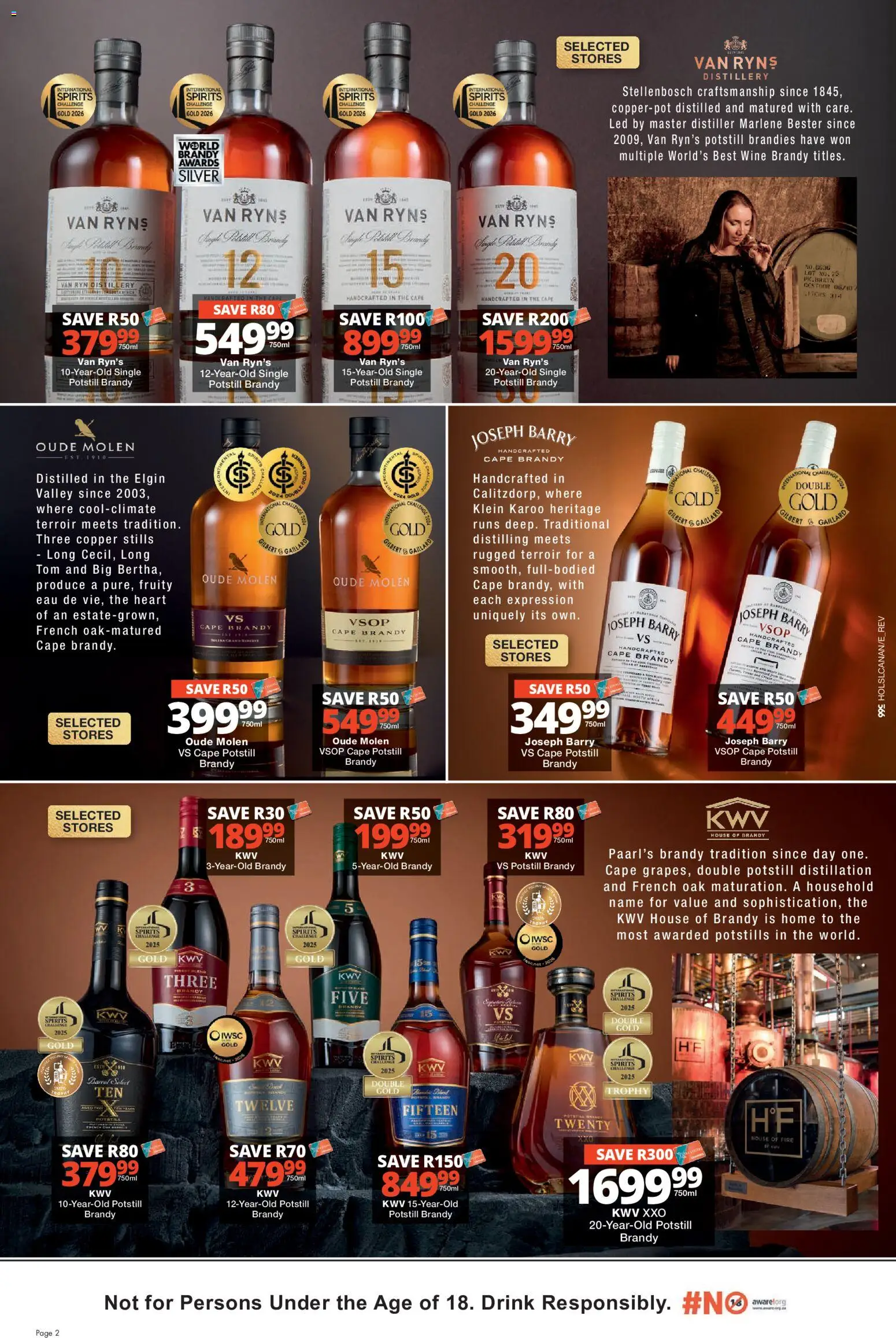New Checkers catalogue – valid from 23/09/2026 | Page: 2 | Products: Brandy, Wine