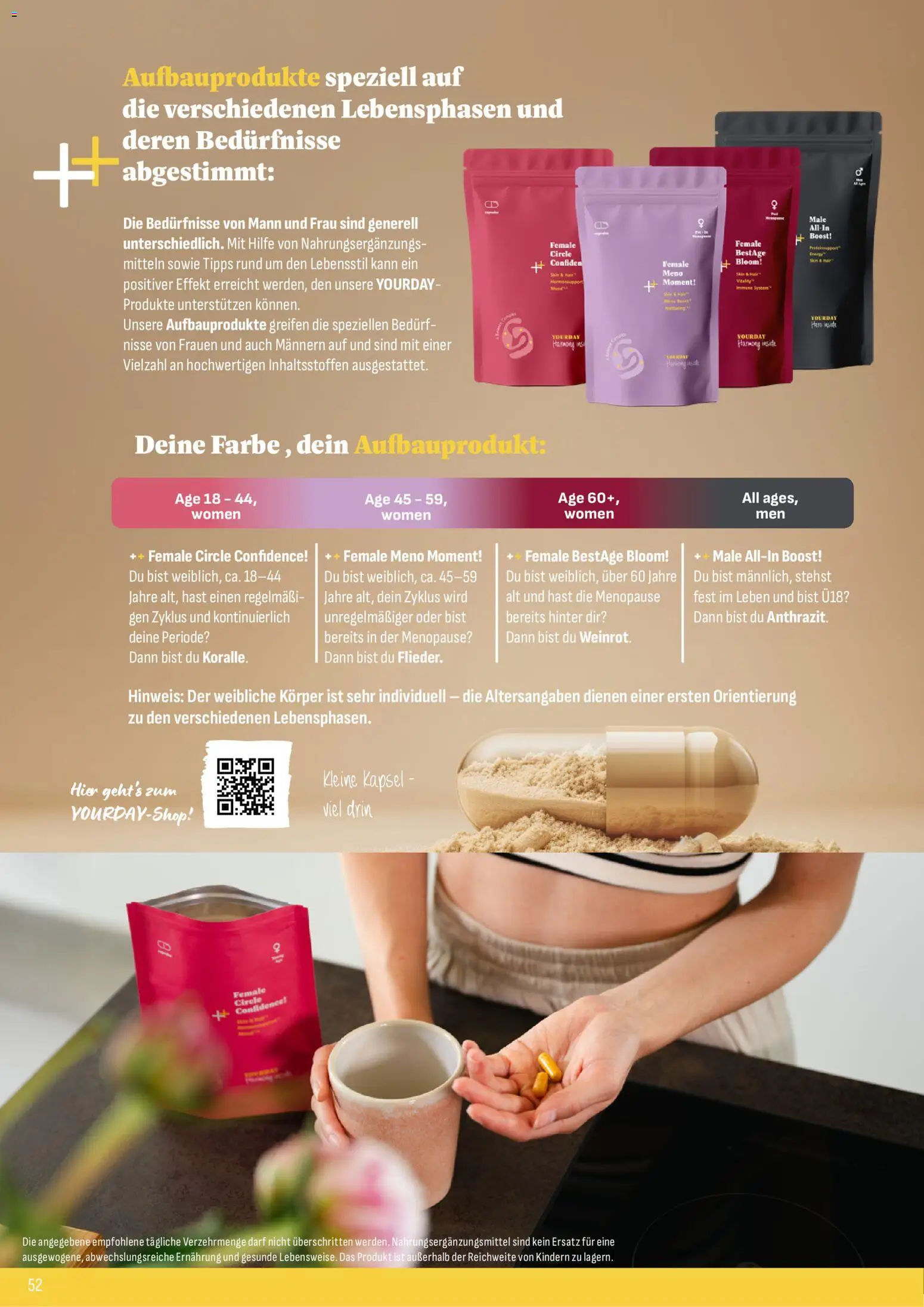 Katalog ProWin New Wellness April / September 2026 – gültig ab 01.04.2026 | Seite: 52 | Produkte: Energy