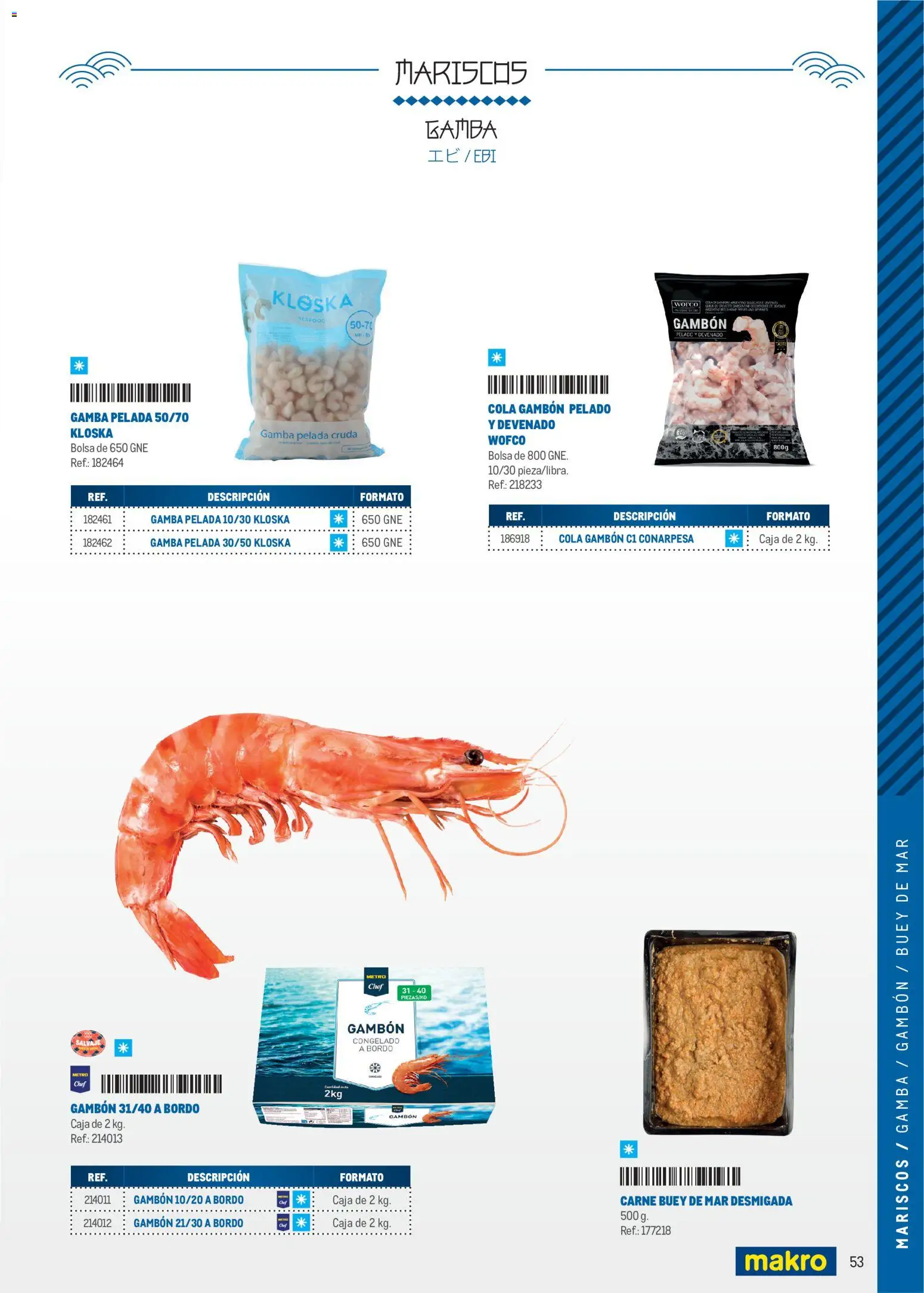 Makro Cocina Fusión Asiática Canarias II │ válido desde el 11.05.2026 | Página: 53 | Productos: Bolsa, Caja, Gamba