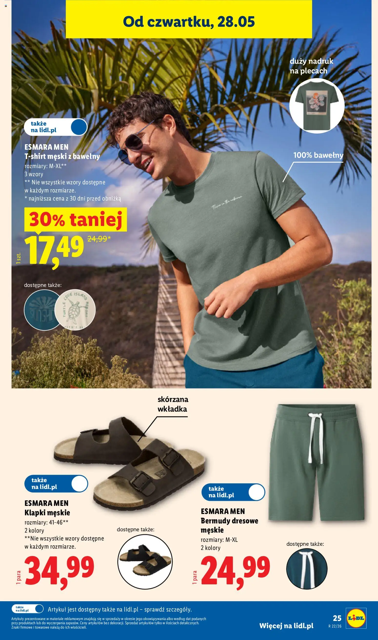 Lidl Katalog od 25.05.2026 | Strona: 29 | Produkty: Klapki