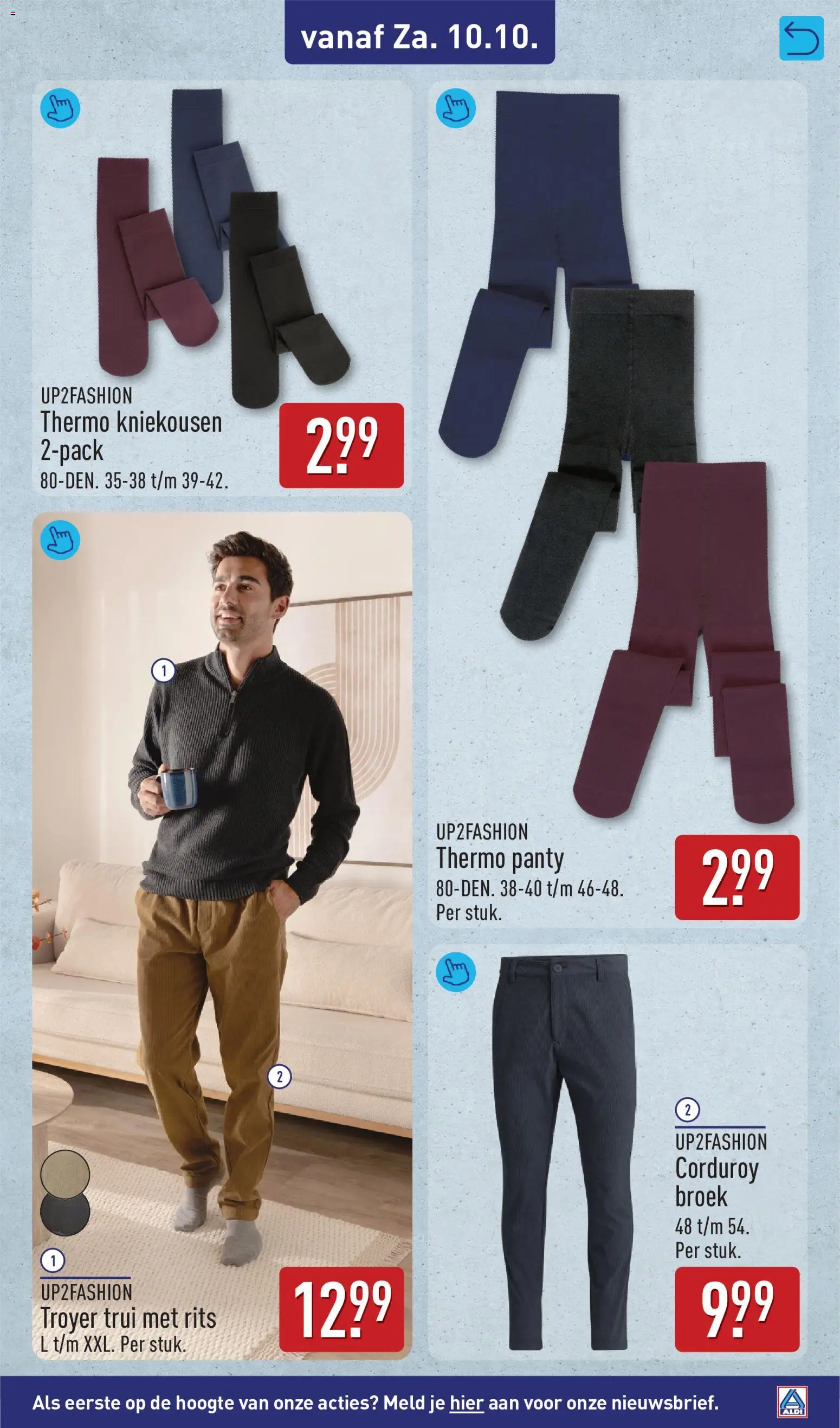 {H1} | Pagina: 11 | Producten: Broek, Sweater, Trui, Panty