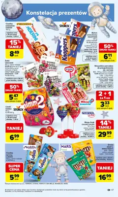 Pogląd oferty "Carrefour gazetka" - ważna od 18.05.2026 | Strona: 49 | Produkty: Baton, Orzeszki ziemne, Żelki, Pancakes