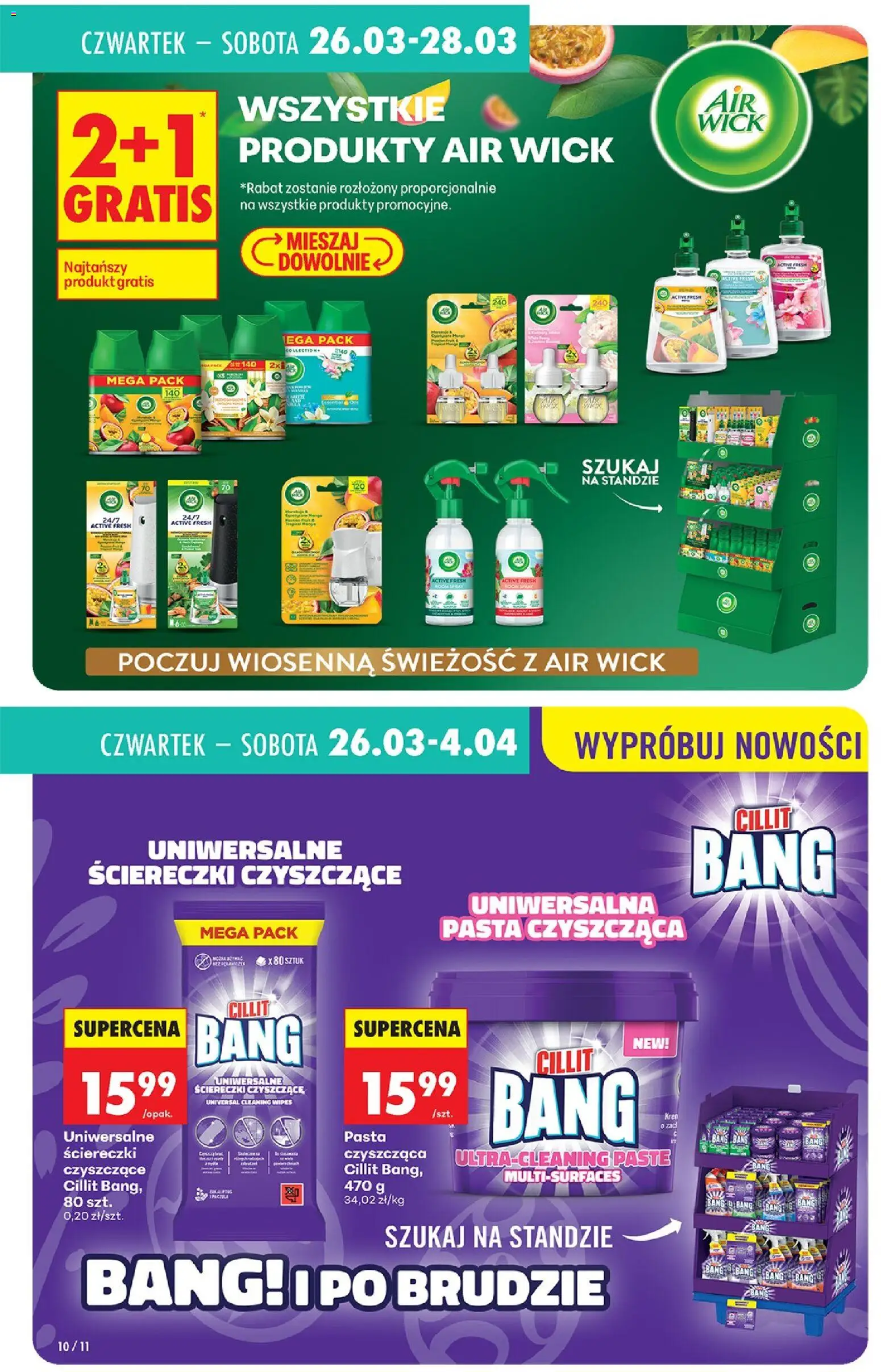 Biedronka Polsko leták - Drogeria od 26.03.2026 | Strana: 10 | Produkty: Křen, Air Wick