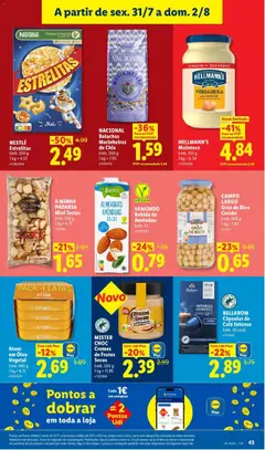 Pré-visualização Atum em Óleo Vegetal, Atum em Óleo Vegetal válido de 27/07/2026 | Página: 43